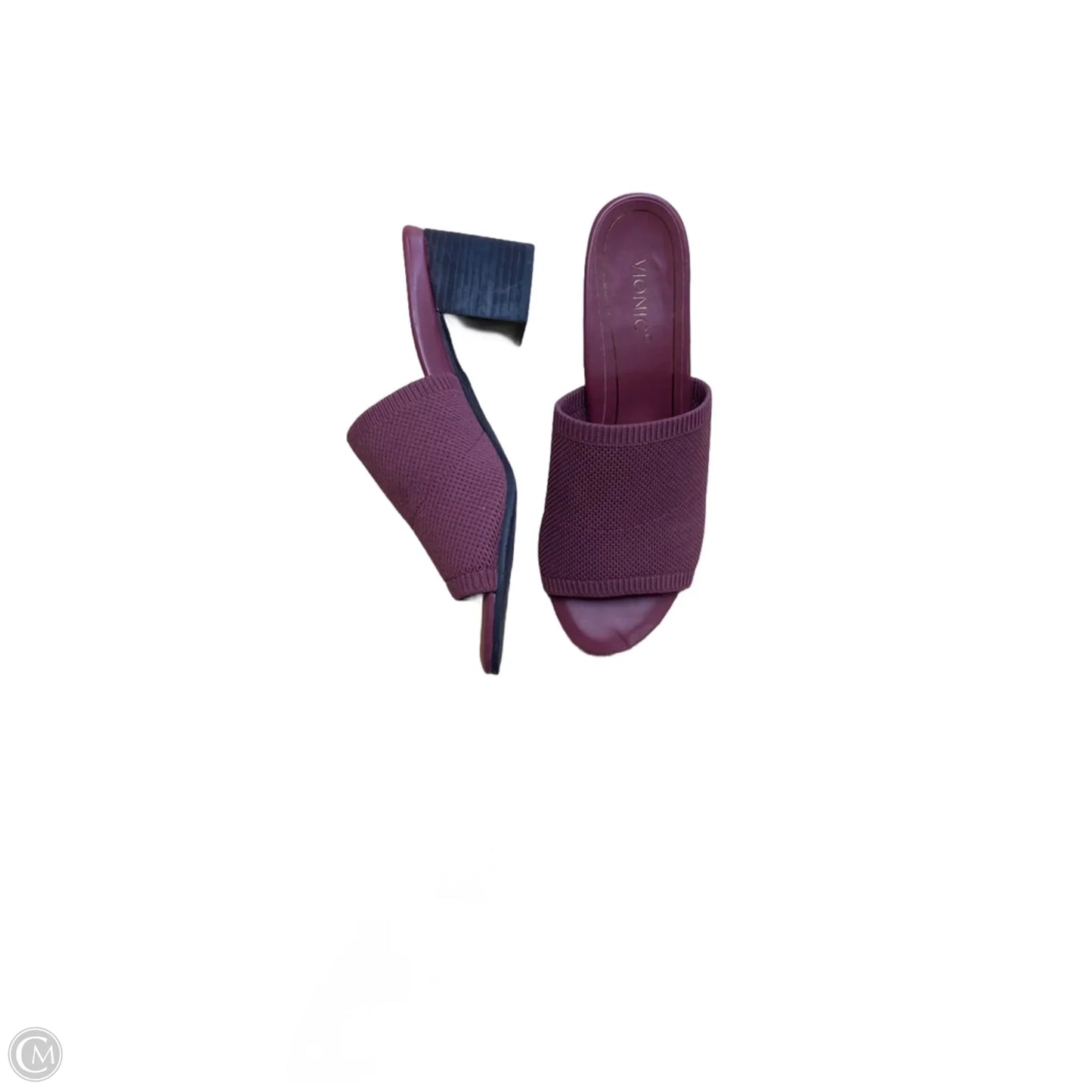 Shoes Heels Block By Vionic In Purple, Size: 9