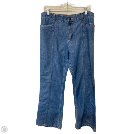 Jeans Straight By Abercrombie And Fitch In Blue Denim, Size: 6