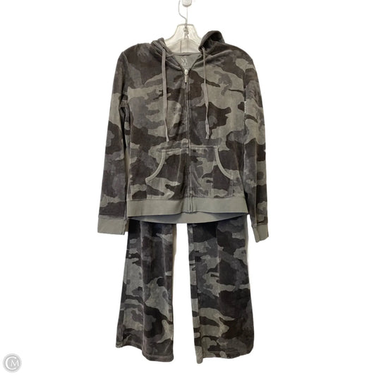 Lounge Set Pants By New York And Co In Camouflage Print, Size: M