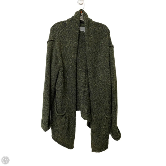 Sweater Cardigan By Anthropologie In Green, Size: L