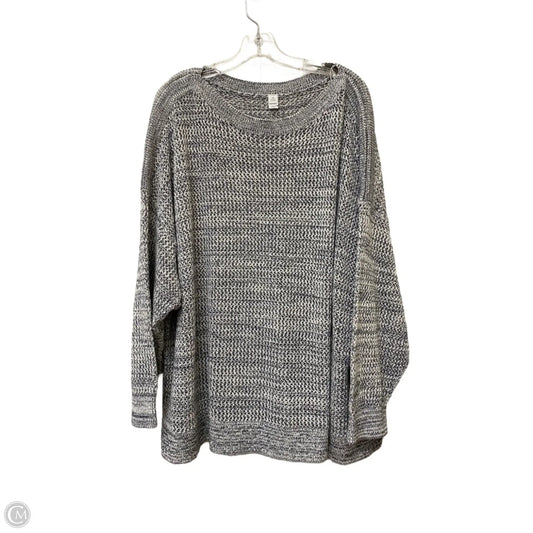 Sweater By Old Navy In Black & White, Size: 4x