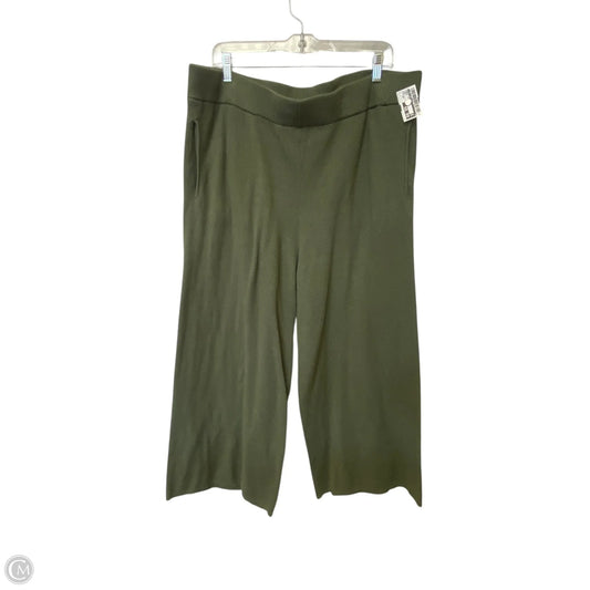 Pants Lounge By Time And Tru In Green, Size: Xxl