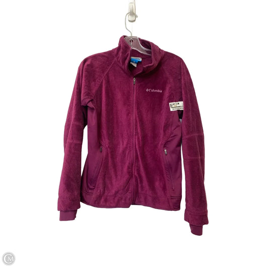 Jacket Faux Fur & Sherpa By Columbia In Purple, Size: M