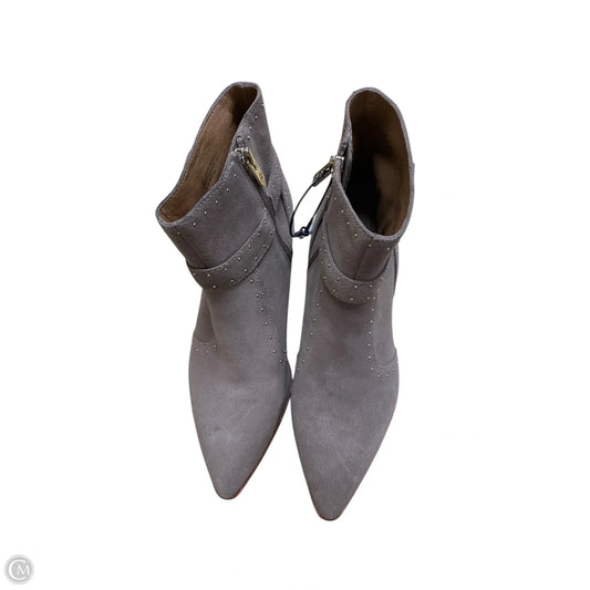 Boots Ankle Heels By Antonio Melani In Taupe, Size: 7.5