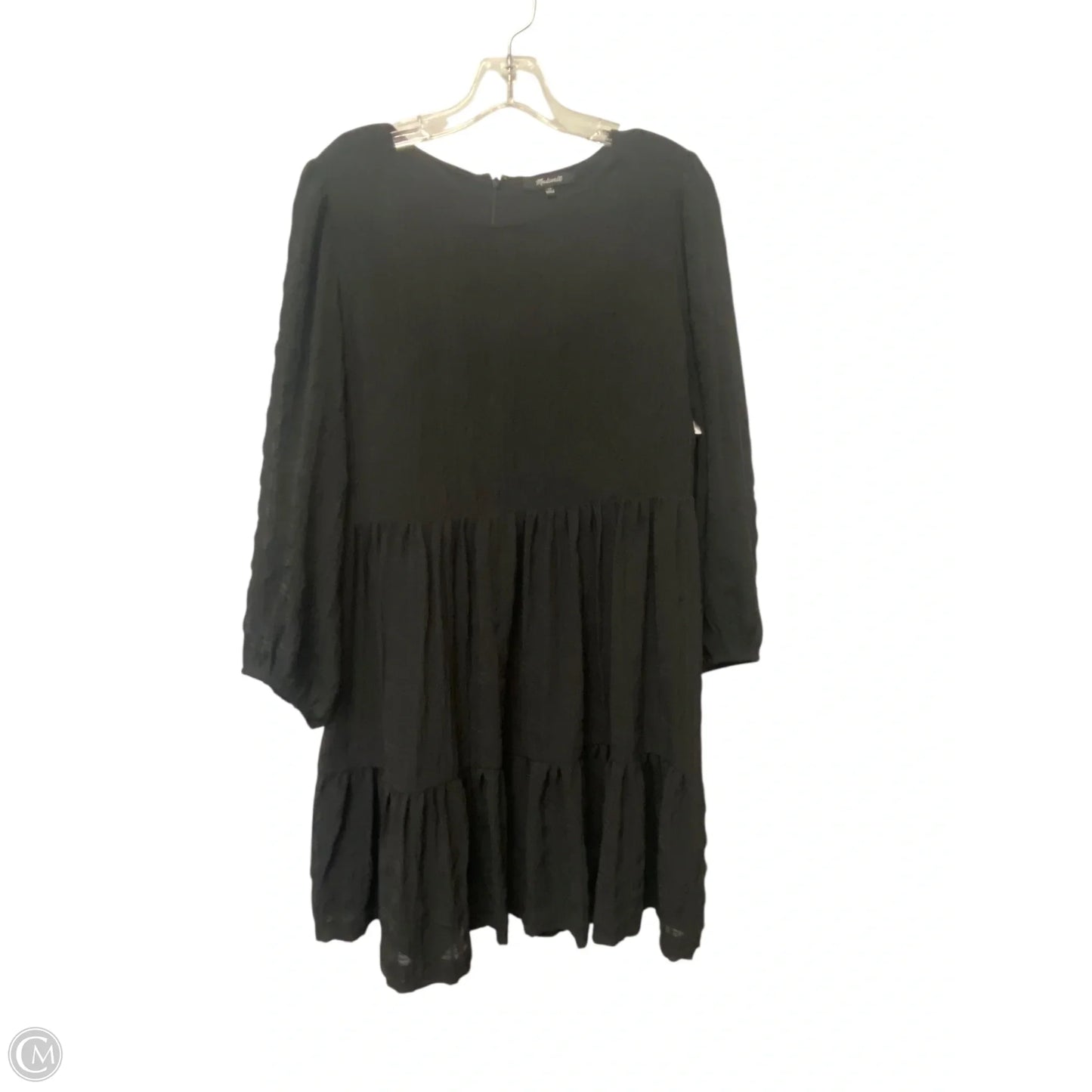 Dress Casual Midi By Madewell In Black, Size: 12