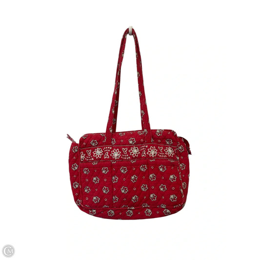 Handbag By Vera Bradley, Size: Large