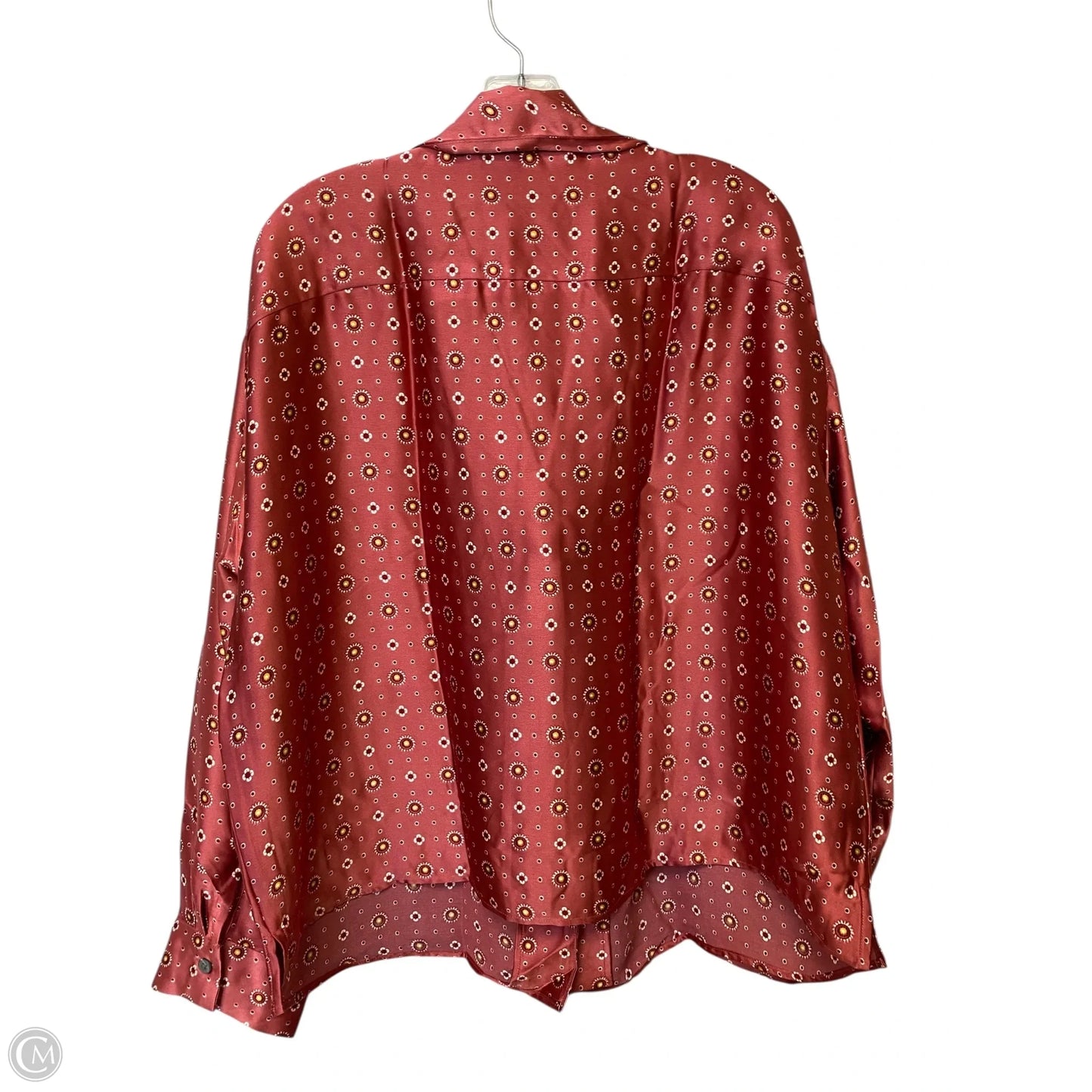 Top Long Sleeve By Loft In Pink, Size: Xl