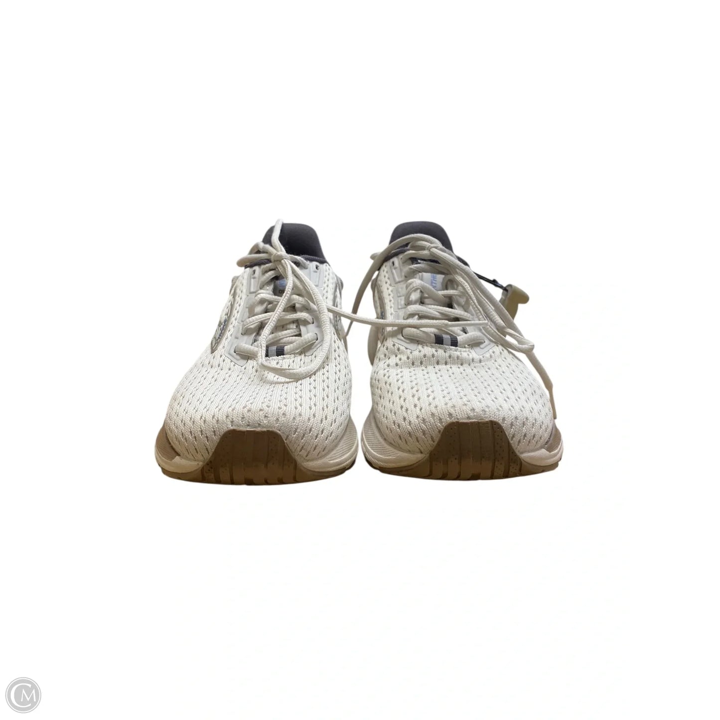 Shoes Athletic By Brooks In White, Size: 7.5