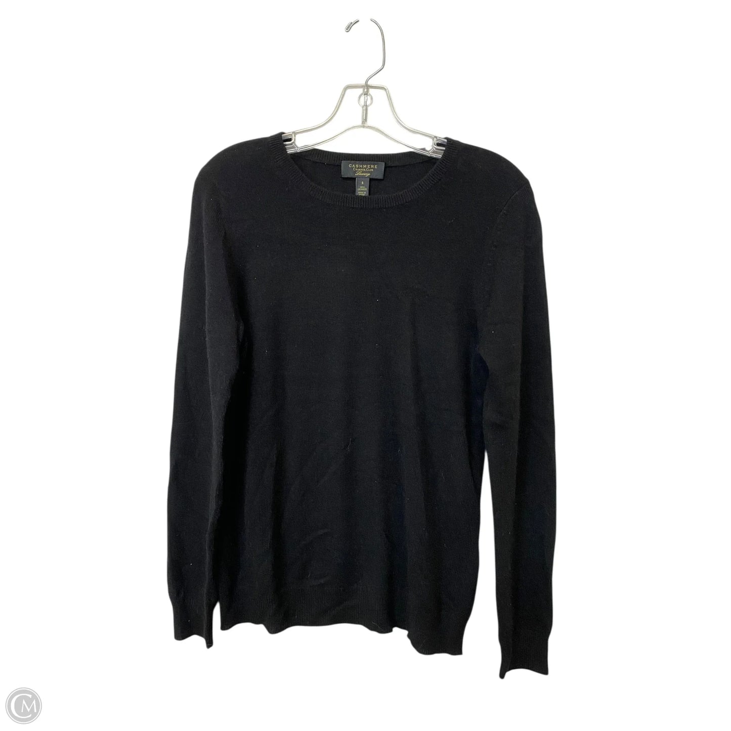 Sweater Cashmere By Charter Club In Black, Size: S