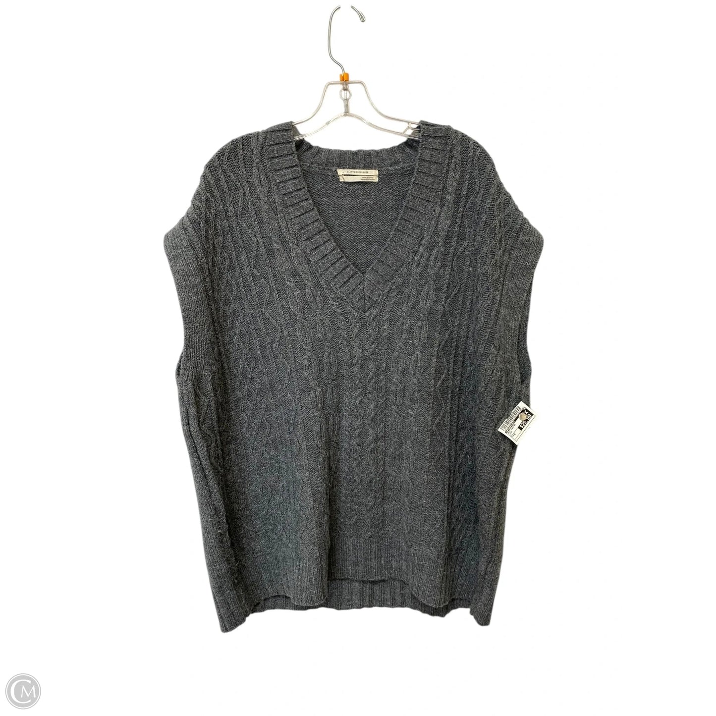 Vest Sweater By Anthropologie In Ivory, Size: M