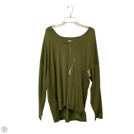 Sweater By Wonderly In Green, Size: Xl