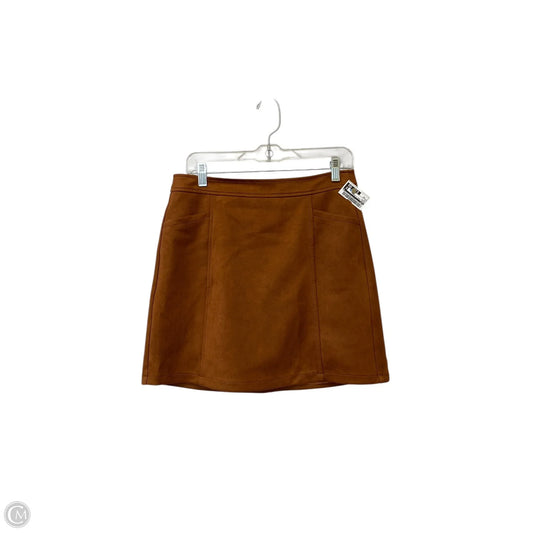 Skirt Mini & Short By Loft In Orange, Size: 6p