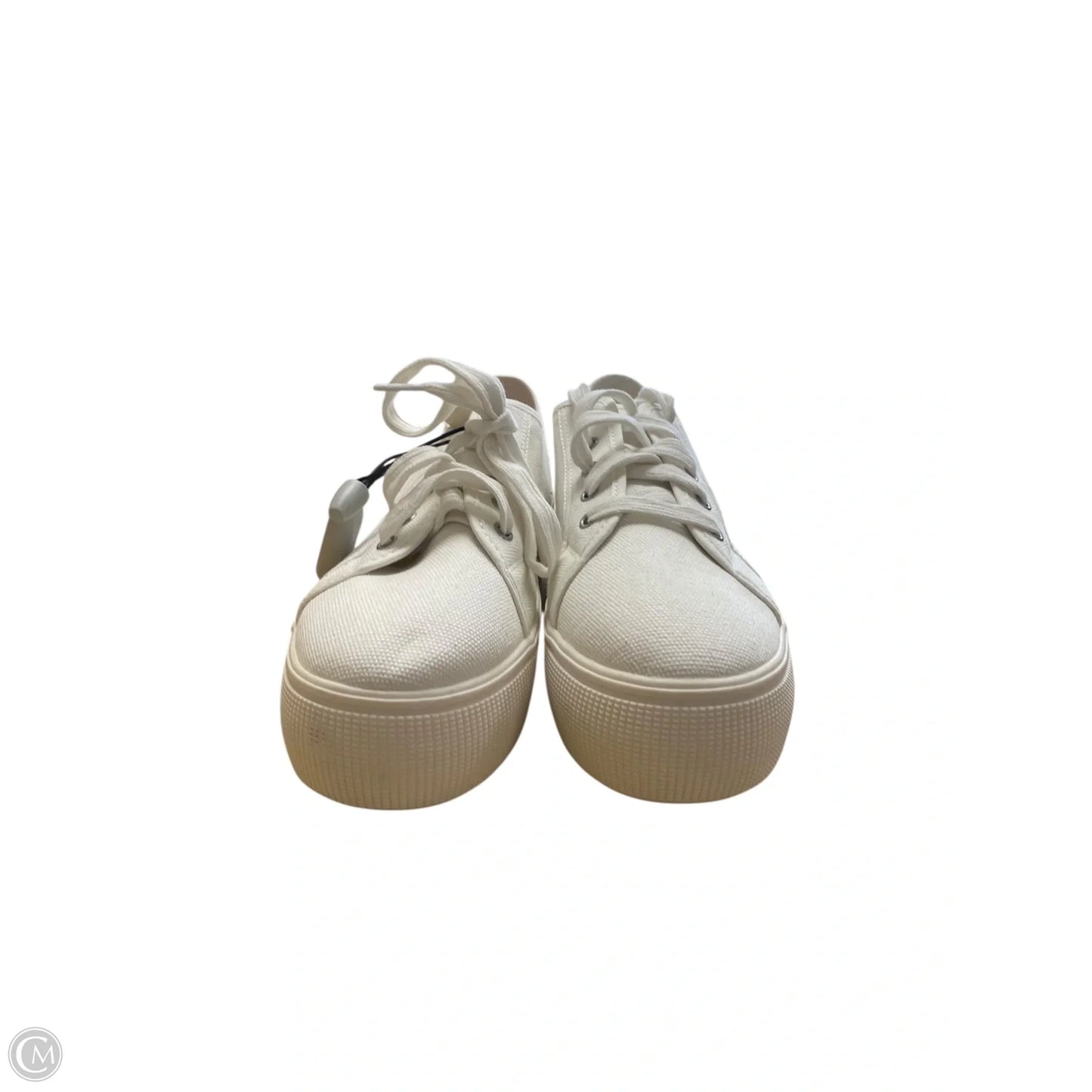 Shoes Flats By So In White, Size: 8.5