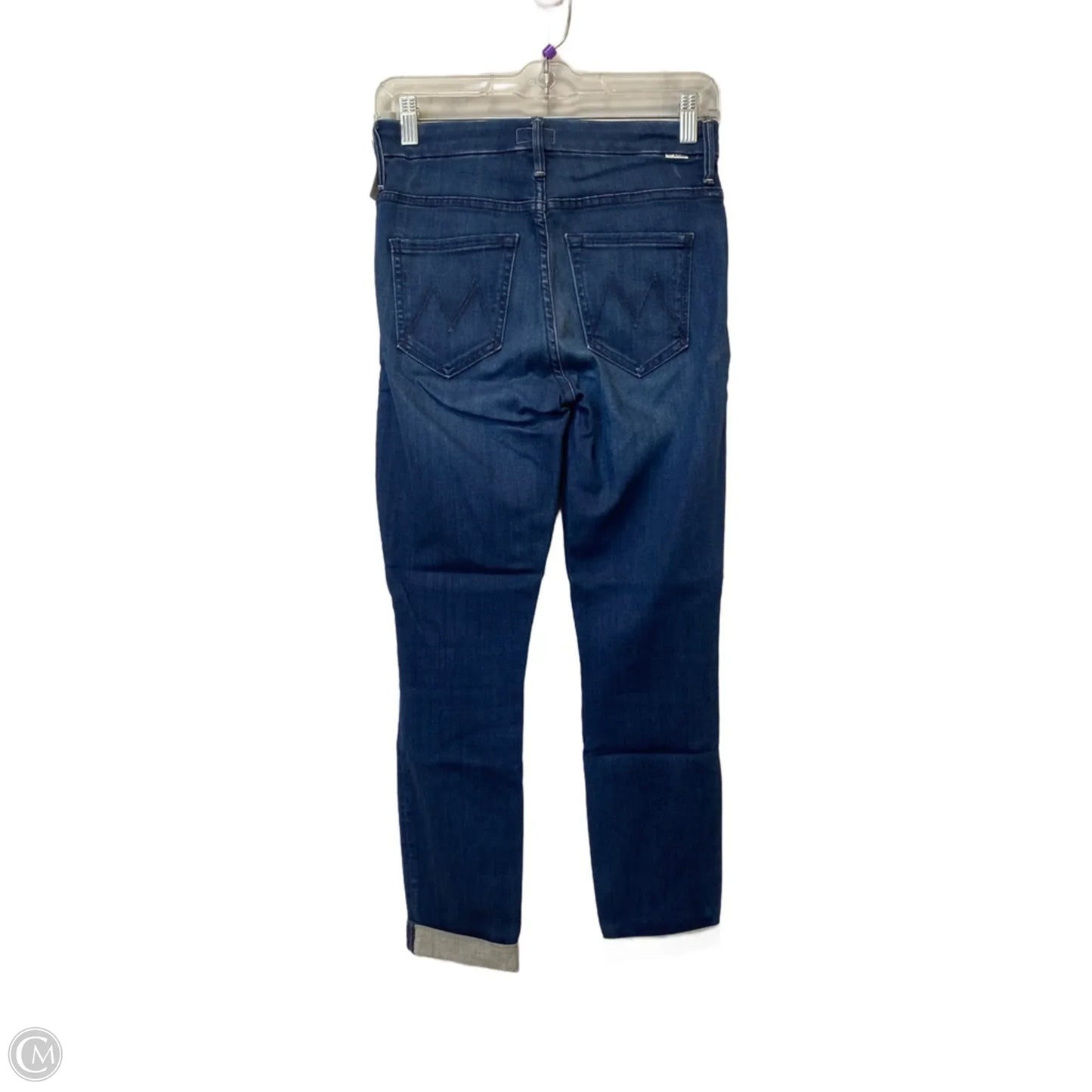 Jeans Skinny By Mother In Blue Denim, Size: 0