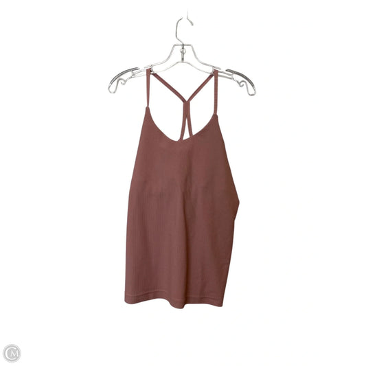 Athletic Tank Top By Clothes Mentor In Pink, Size: Xl