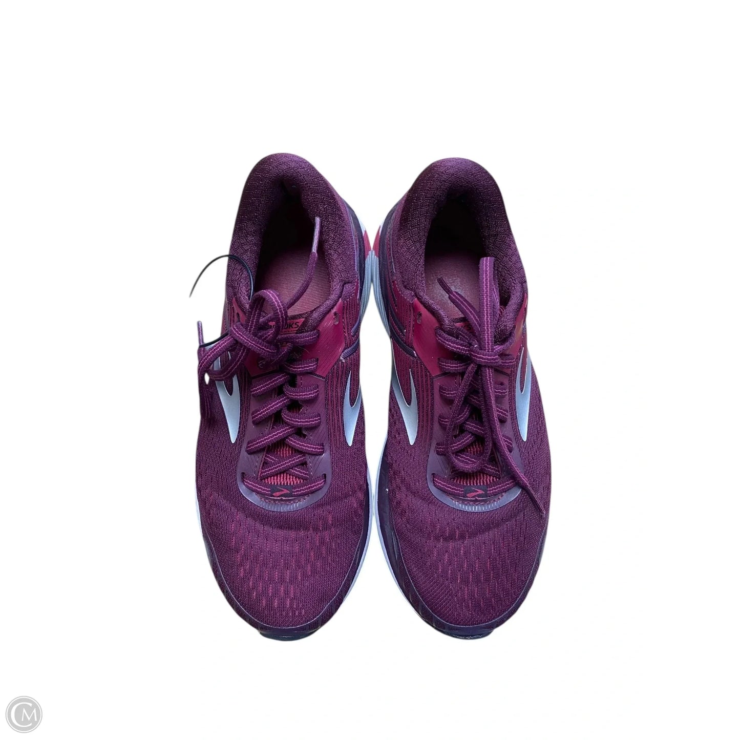 Shoes Athletic By Brooks In Purple, Size: 8