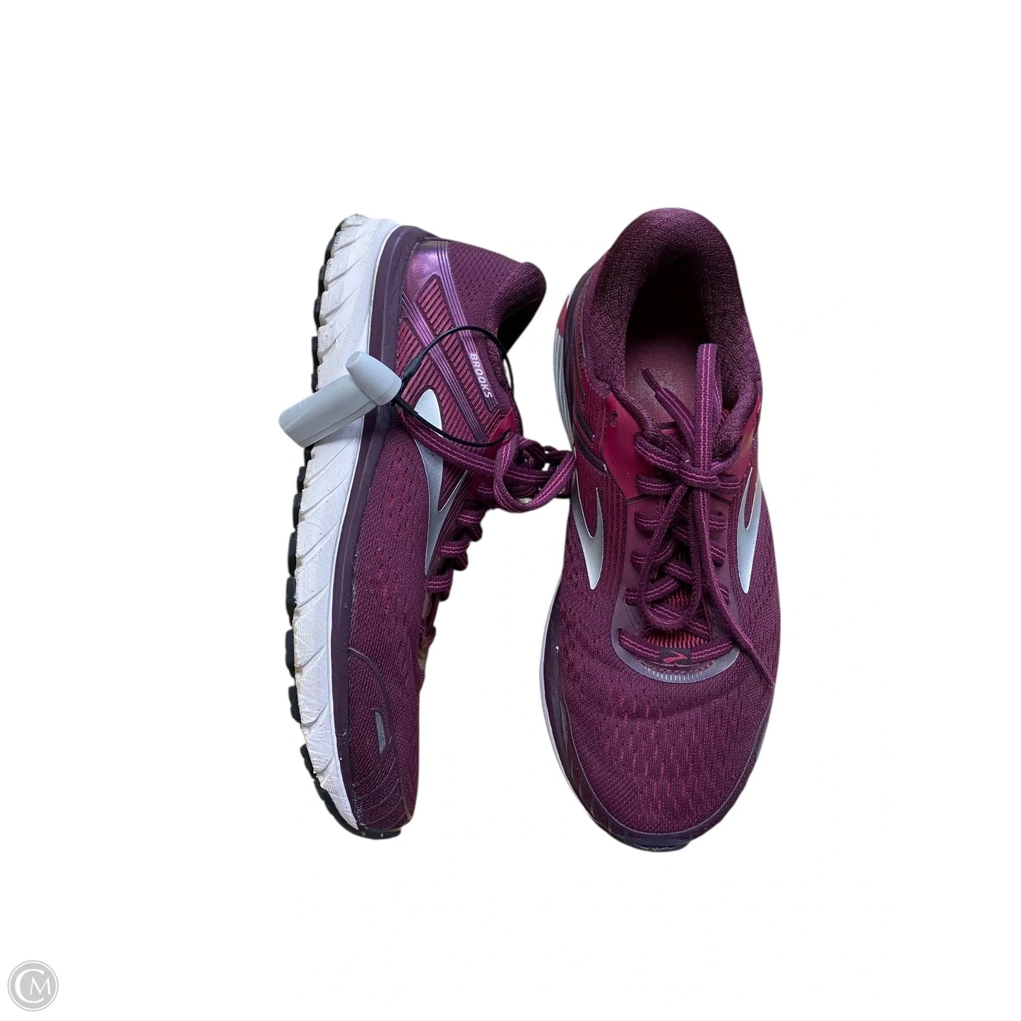 Shoes Athletic By Brooks In Purple, Size: 8