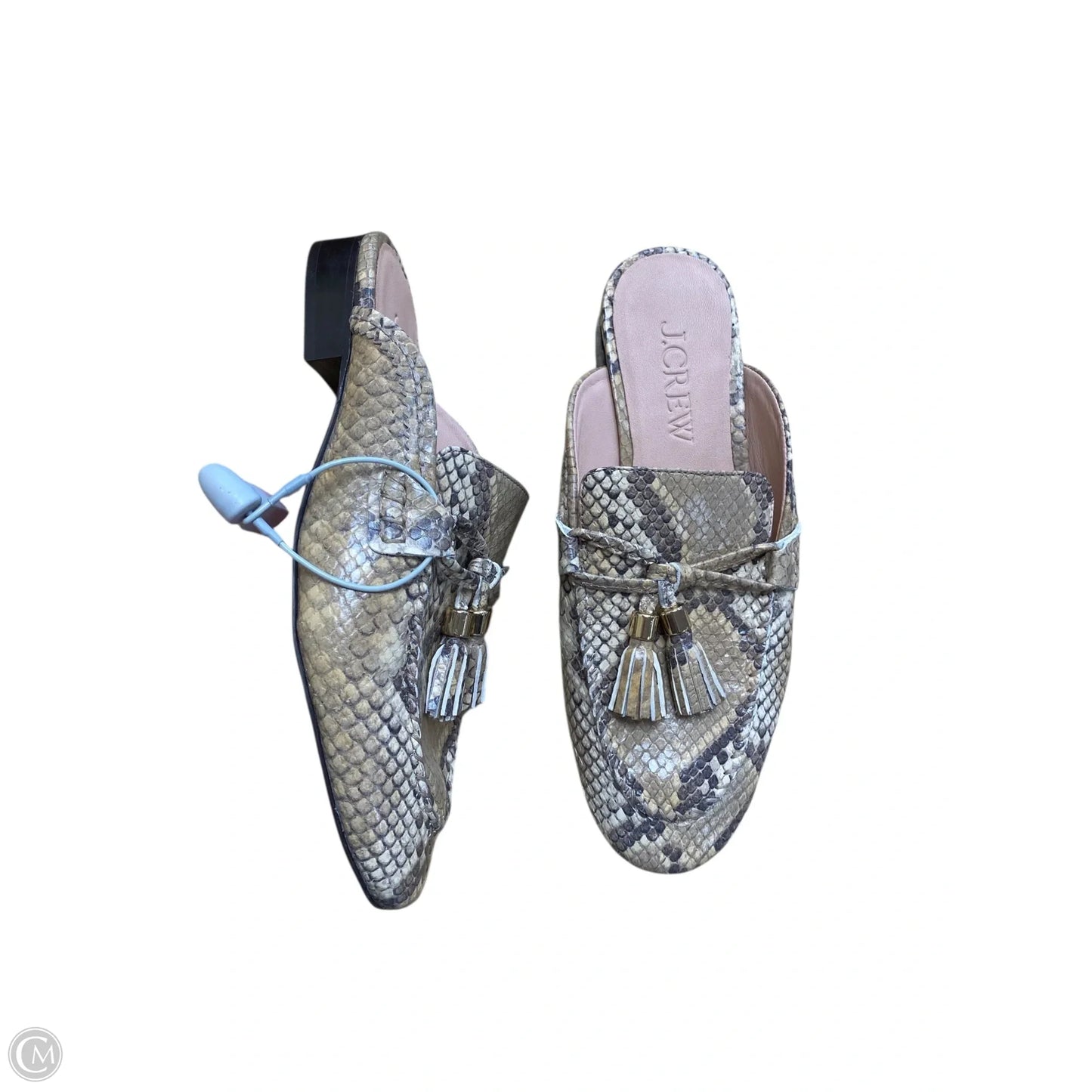 Shoes Flats By J. Crew In Snakeskin Print, Size: 6