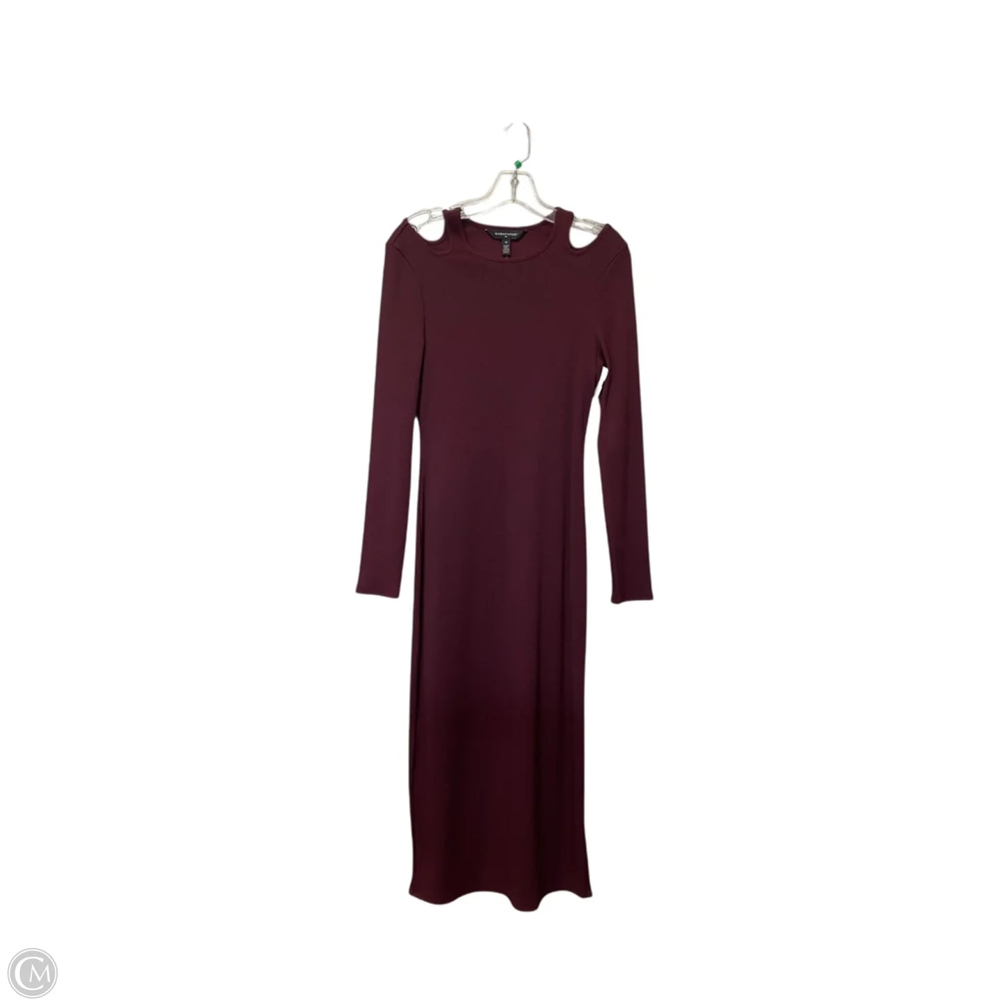 Dress Casual Maxi By White House Black Market In Maroon, Size: M