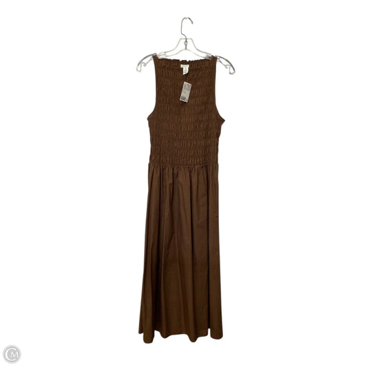 Dress Casual Maxi By H&m In Brown, Size: S
