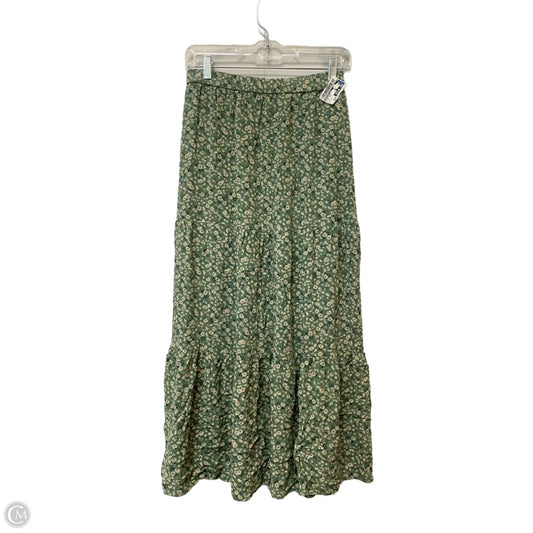 Skirt Maxi By American Eagle In Floral Print, Size: S