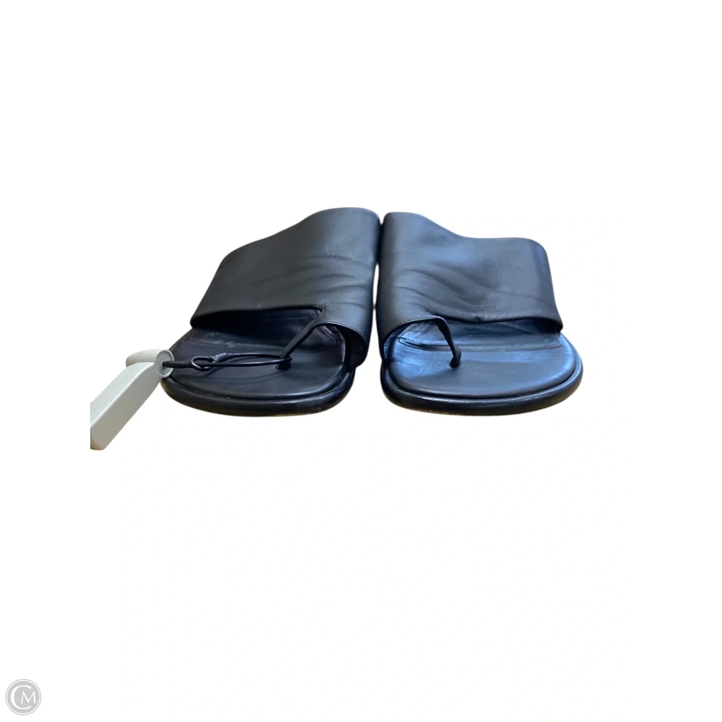 Sandals Flats By Vince In Black, Size: 6