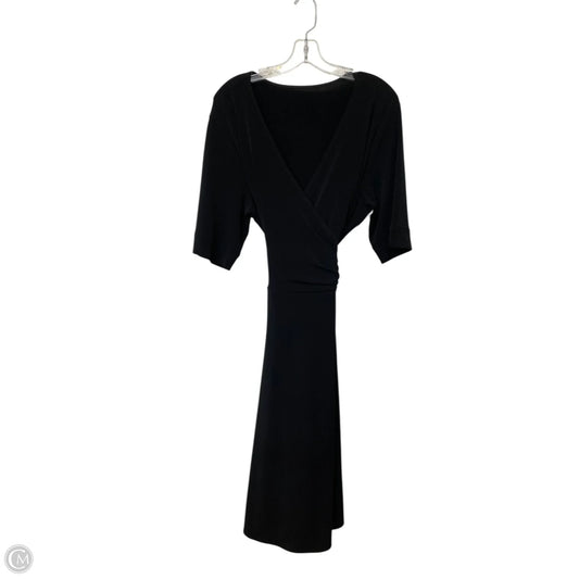 Dress Casual Midi By Clothes Mentor In Black, Size: 1x