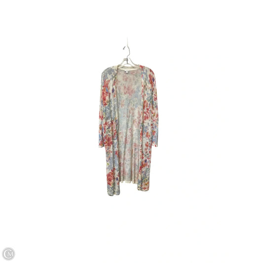 Shawl By J. Jill In Floral Print, Size: Xl