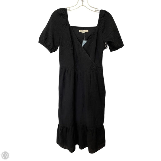 Dress Casual Maxi By Loft In Black, Size: 6p
