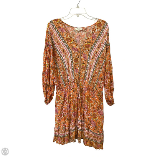 Dress Casual Midi By Umgee In Orange, Size: 1x