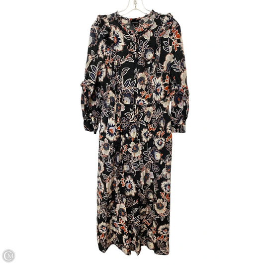 Dress Casual Maxi By Who What Wear In Floral Print, Size: L