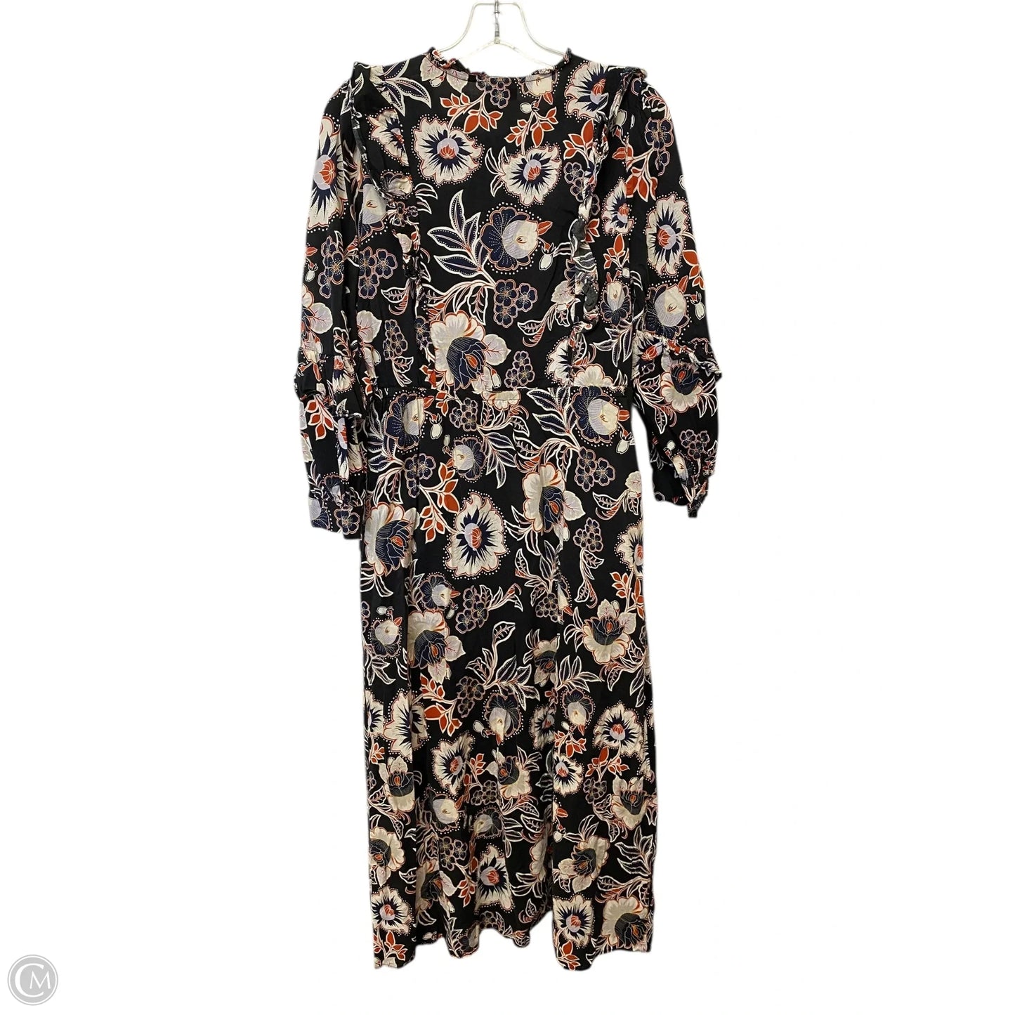 Dress Casual Maxi By Who What Wear In Floral Print, Size: L