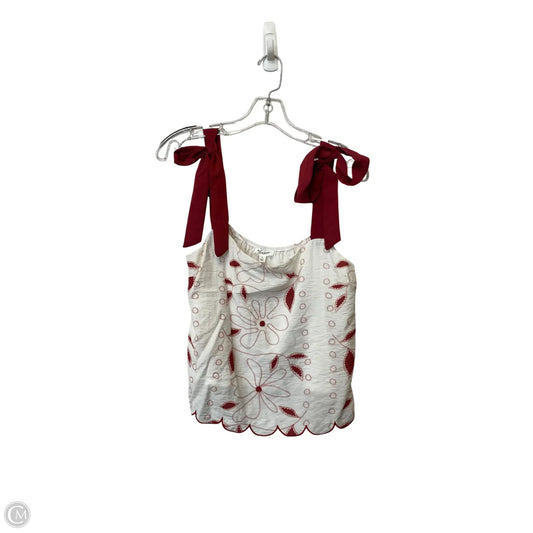 Shorts Set By Blu Pepper In Red & White, Size: L