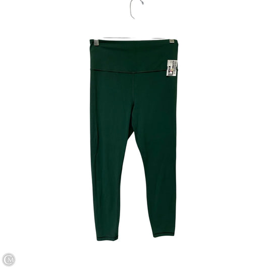 Athletic Leggings By Athleta In Green, Size: S