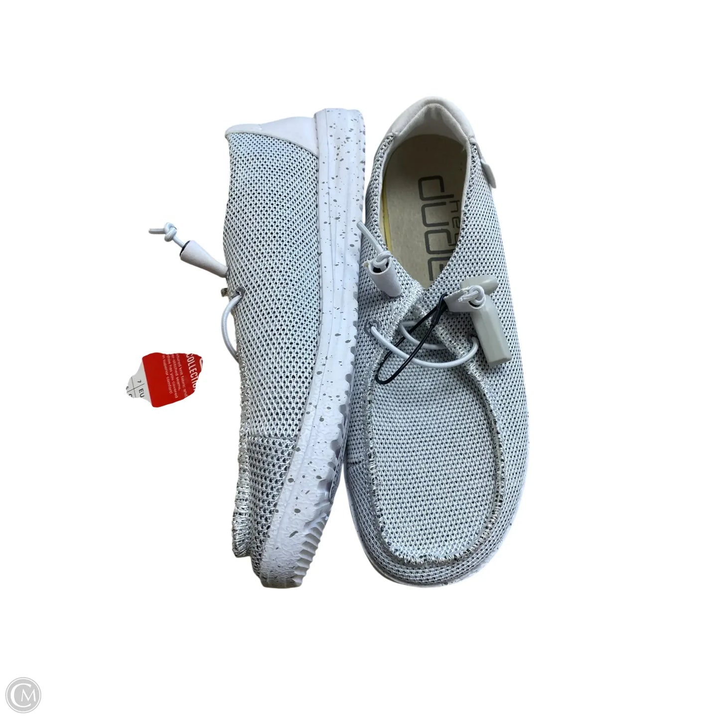 Shoes Flats By Hey Dude In White, Size: 7