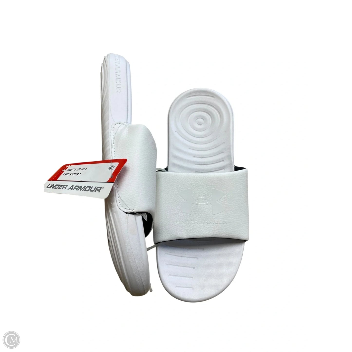 Sandals Flats By Under Armour In White, Size: 7