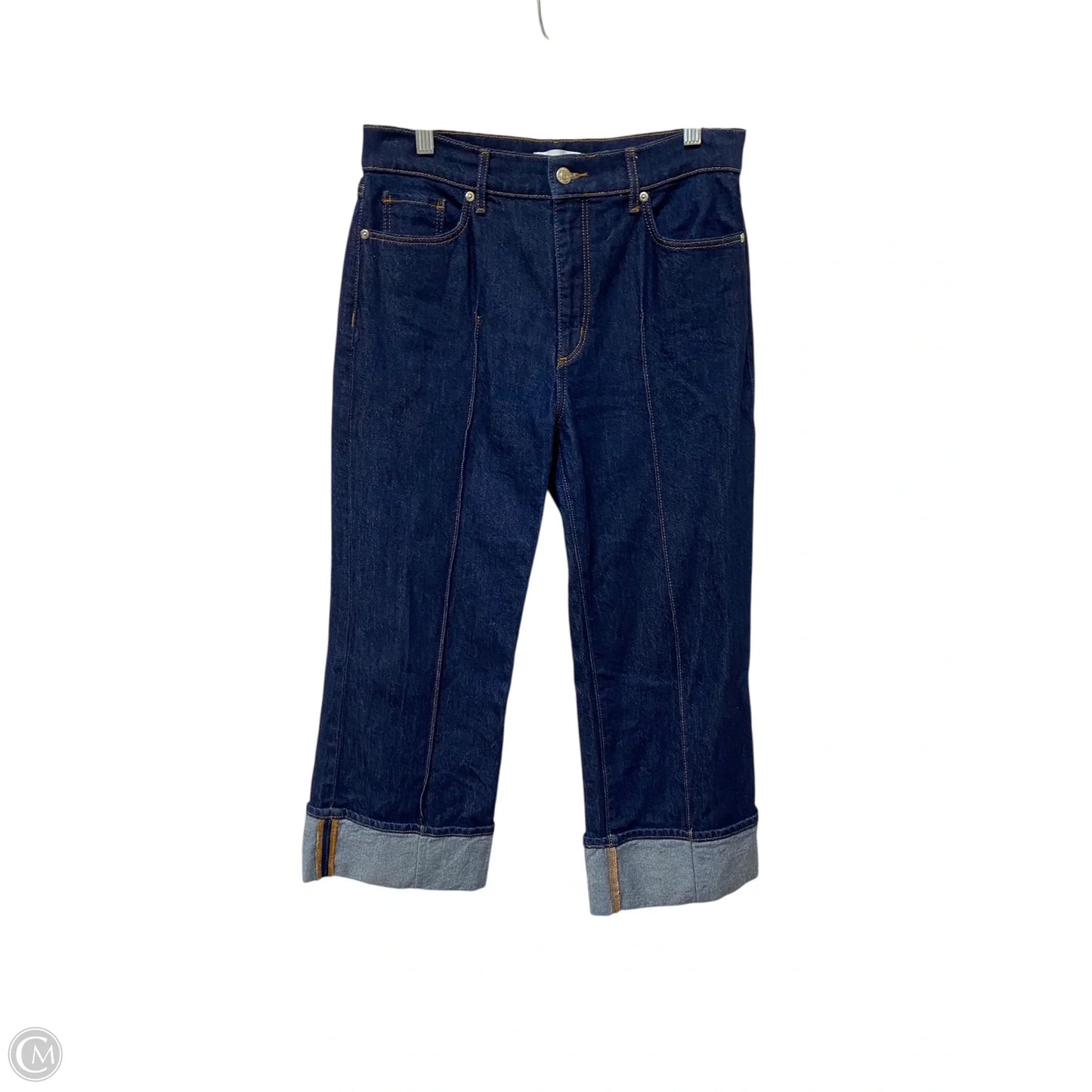 Jeans Wide Leg By Loft In Blue Denim, Size: 6