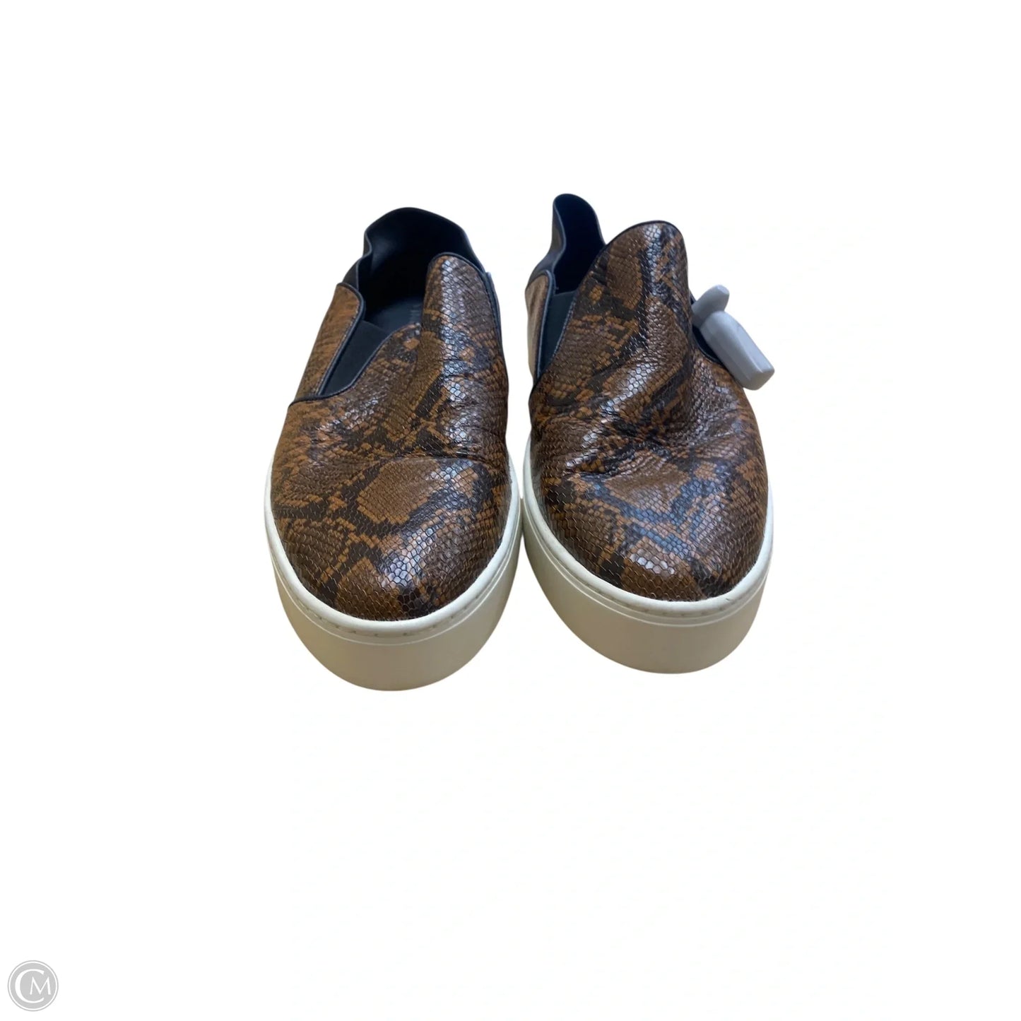 Shoes Flats By Vince In Snakeskin Print, Size: 8