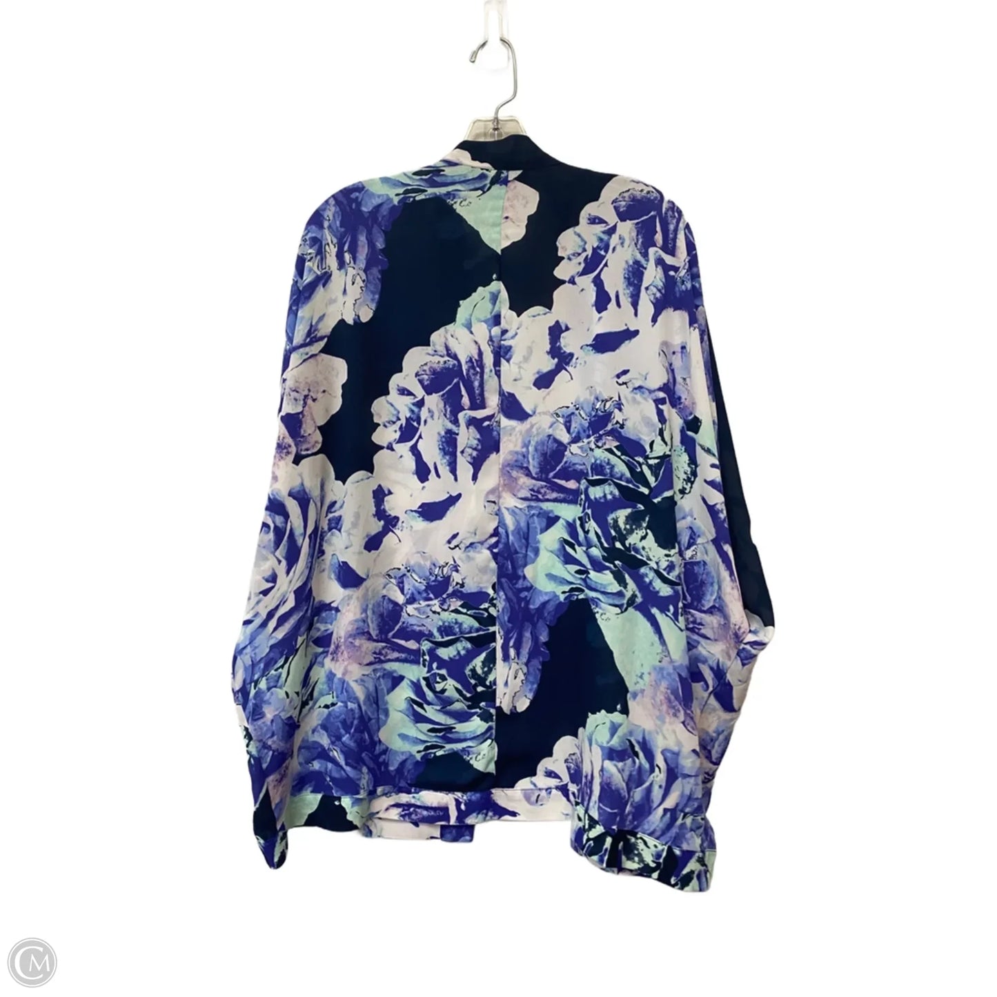 Shawl By Apt 9 In Floral Print, Size: L