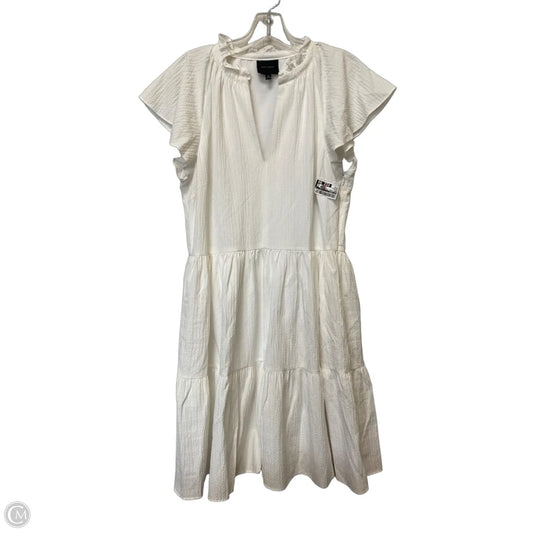 Dress Casual Short By Alex Marie In White, Size: 12