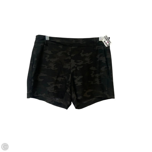 Athletic Shorts By Spanx In Camouflage Print, Size: M