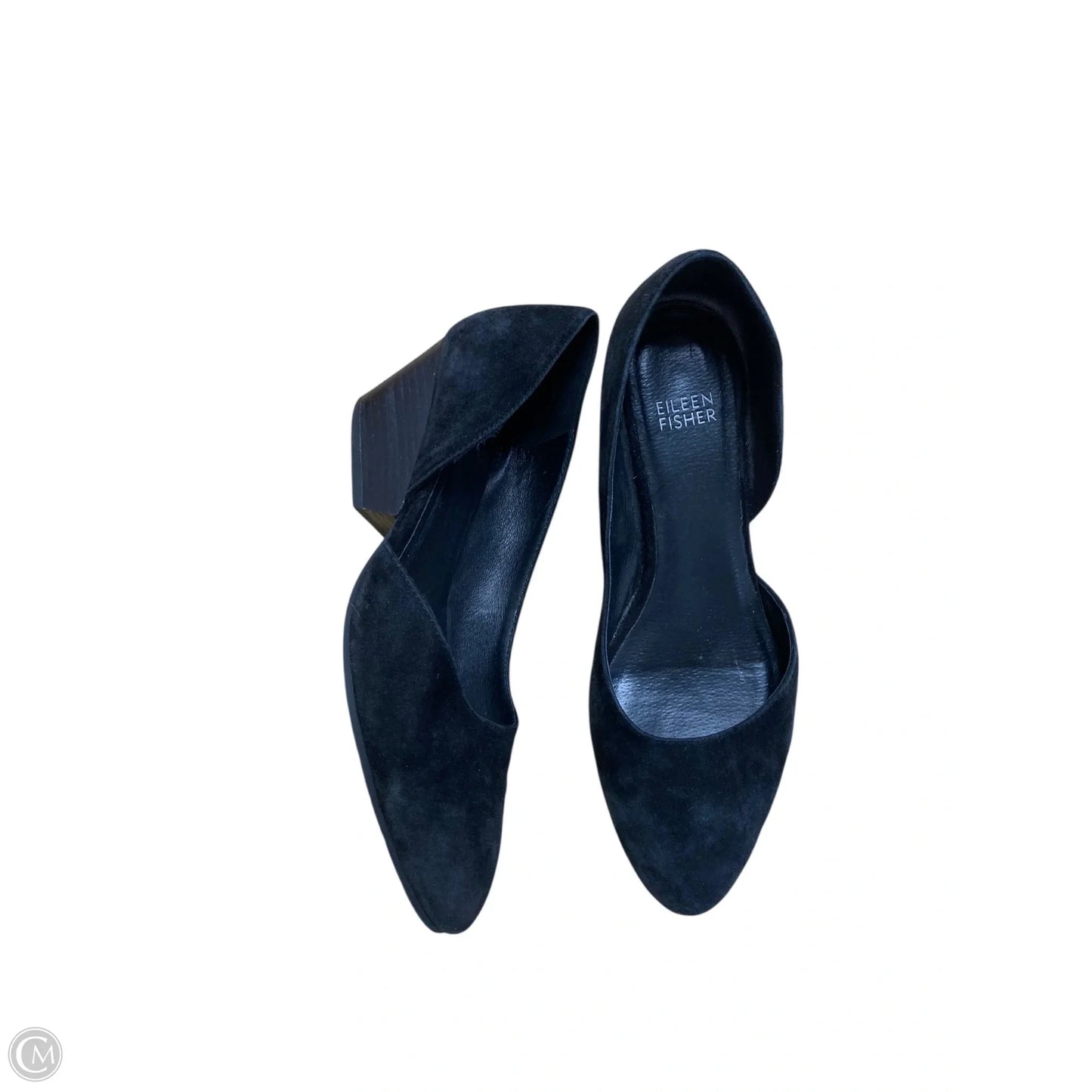 Shoes Heels Block By Eileen Fisher In Black, Size: 6.5