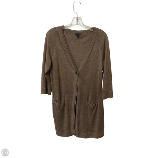 Cardigan Designer By Lafayette 148 In Brown, Size: M