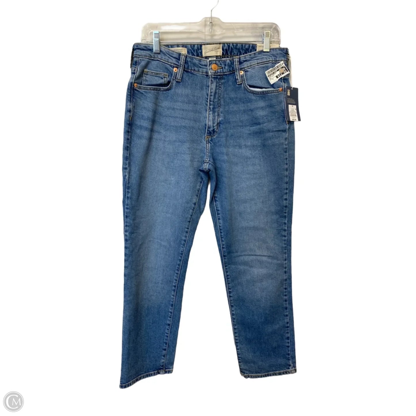 Jeans Straight By Universal Thread In Blue Denim, Size: 10
