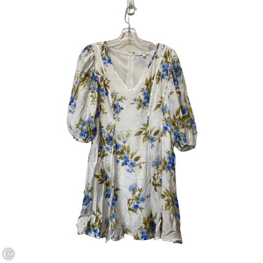 Dress Casual Midi By By The River In Floral Print, Size: M