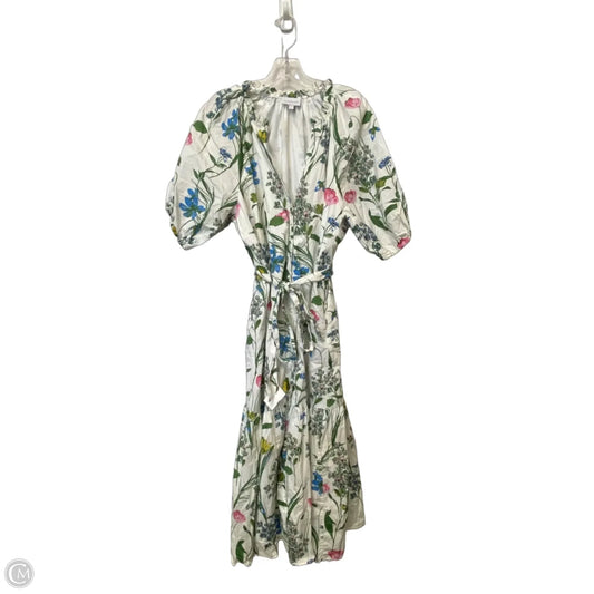 Dress Casual Maxi By Sugar Lips In Floral Print, Size: Xl
