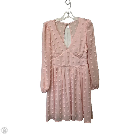 Dress Party Short By Clothes Mentor In Pink, Size: M