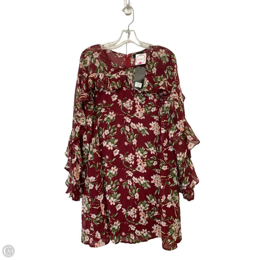 Dress Party Short By Very J In Floral Print, Size: L