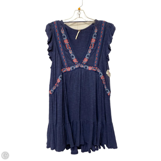Dress Casual Midi By Free People In Blue, Size: S