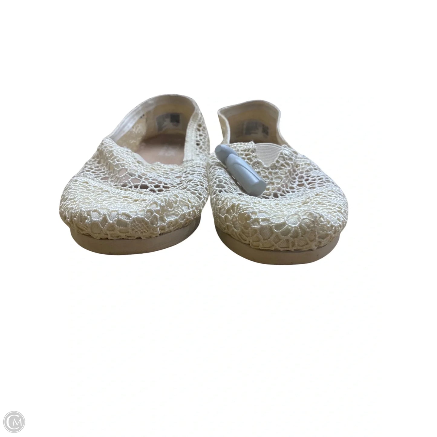Shoes Flats By Toms In Cream, Size: 7.5